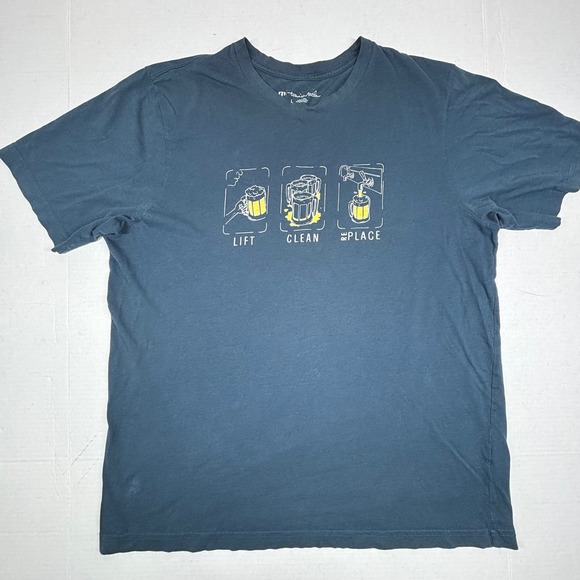 Travis Mathew Other - Travis Mathew‎ Mens Large Shirt Graphic Lift Clean Replace Beer Enthusiast Party